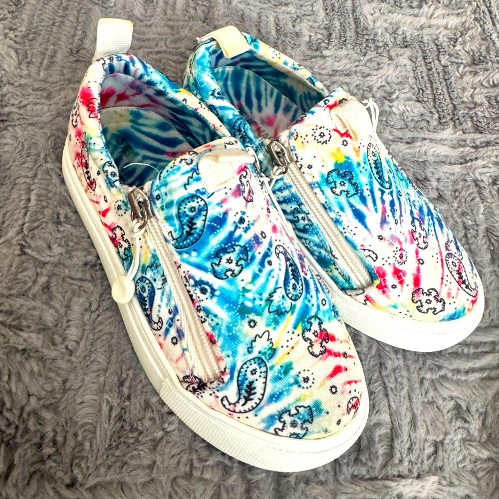Steve Madden Kid Girls Adaptive
Glamm Sneaker Tie Dye Size 13